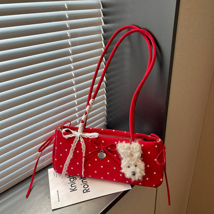 Niedliche Punkte-Handtasche