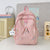 Verspielt bestickter Rucksack