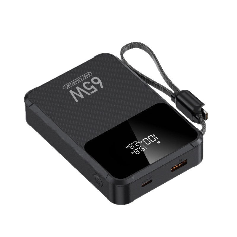 Tragbare Powerbank mit Intelligenter Schnellladefunktion und Digitaler Anzeige Brehn