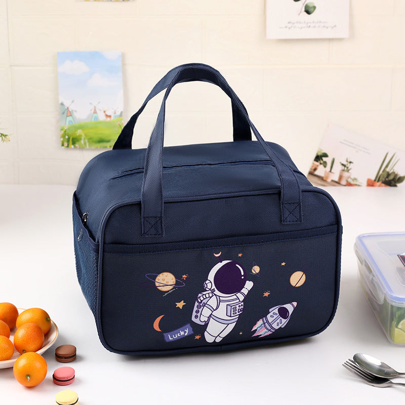 Süße Bären-Motiv isolierte Lunch Tasche Brehn