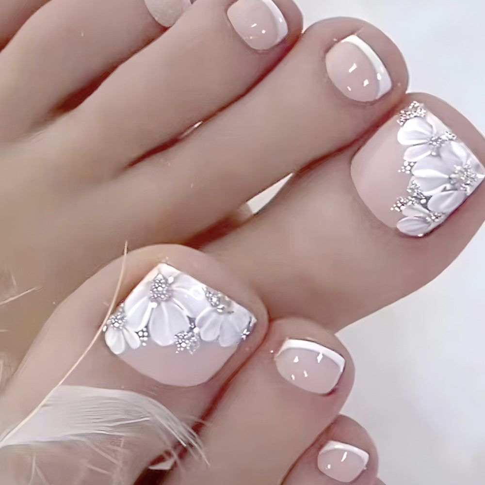 Floral Design Pedicure Brehn