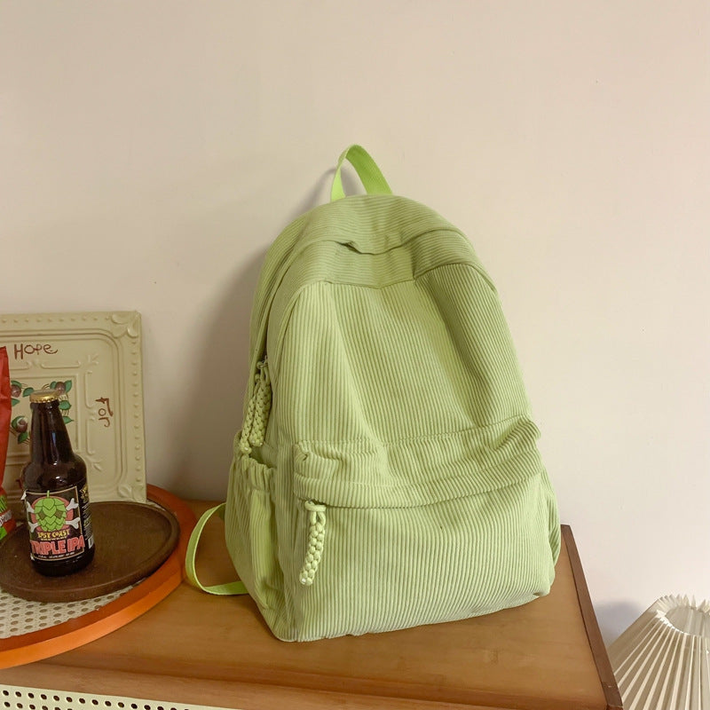 Cord-Rucksack mit Vielseitigen Fächern und Ergonomischem Design Brehn