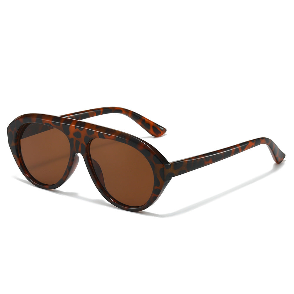 Oversized Geometric Aviator Sonnenbrille Brehn