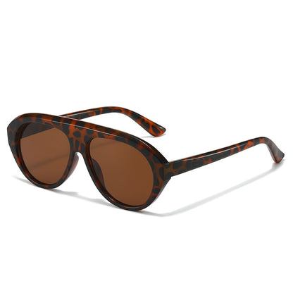 Oversized Geometric Aviator Sonnenbrille Brehn