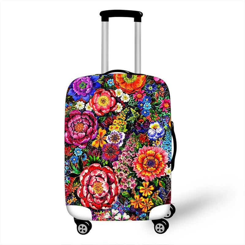 Damen Hartschalenreisekoffer mit floralem Design Brehn