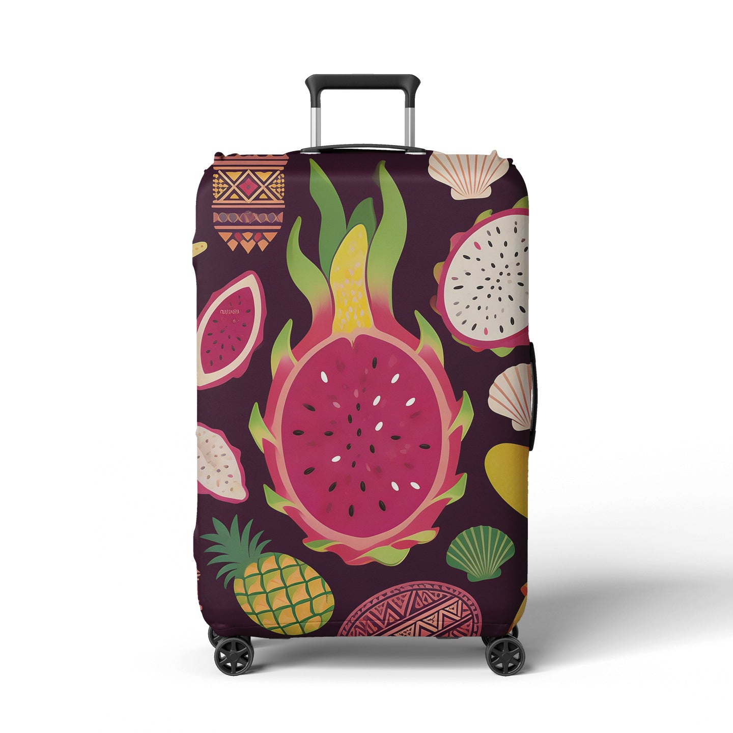 Damen Koffer-Hülle mit fröhlichem Obstdesign Brehn