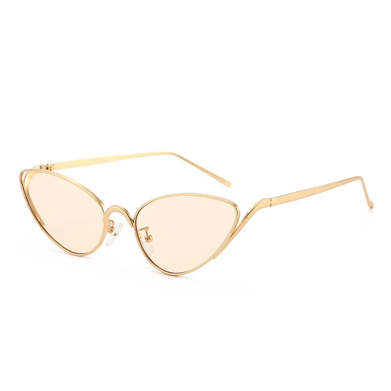 Stilvolle Cat-Eye Sonnenbrille mit leichtem Rahmen Brehn