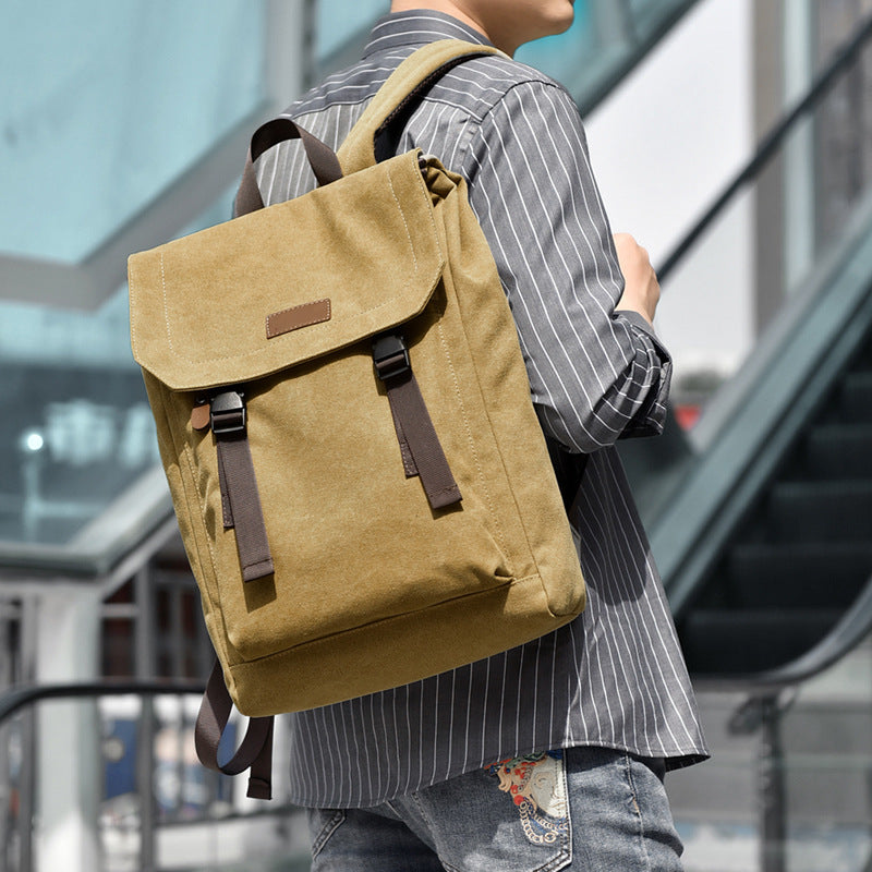 Vintage-Canvas-Reisrucksack Brehn