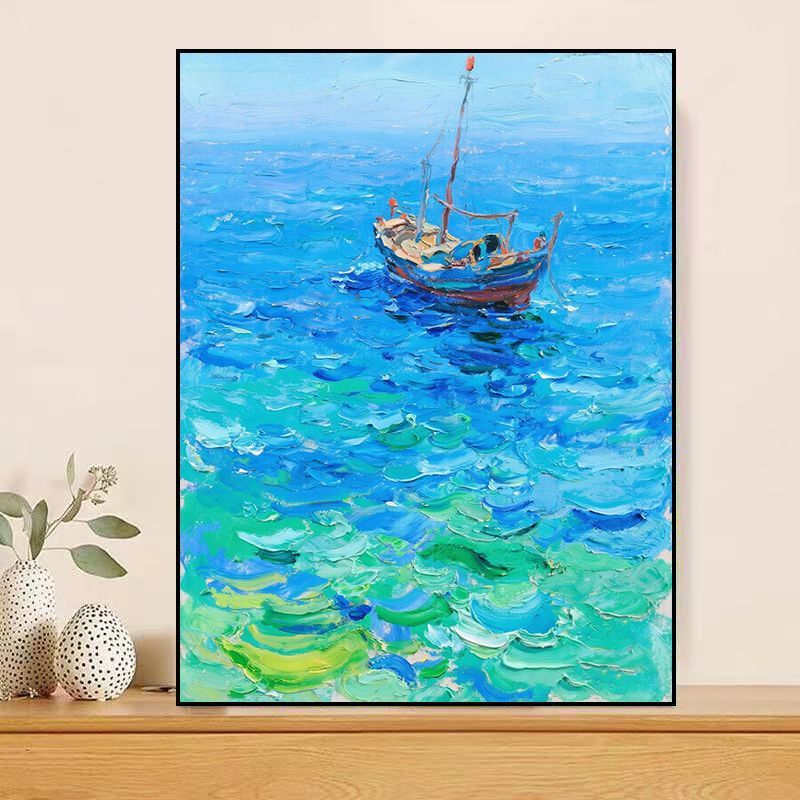 Maritimes Seeland Leinwandkunst Brehn