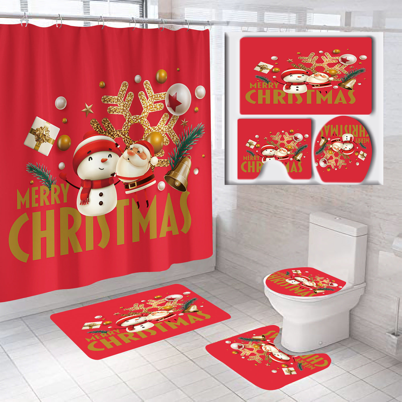 Festliches Weihnachtsbadset Brehn
