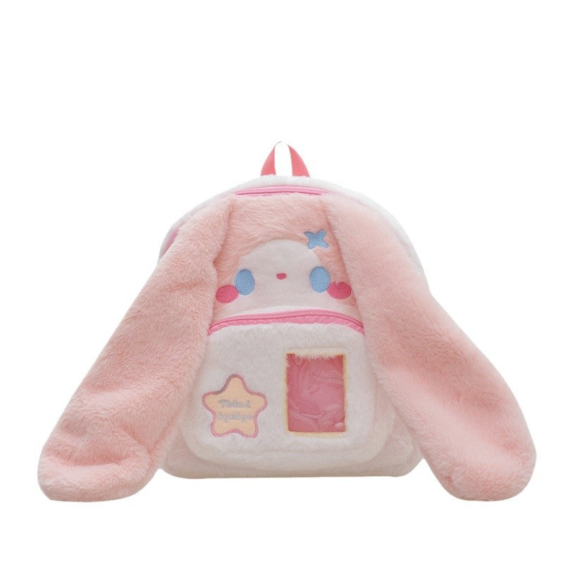 Plüsch Rucksack Im Niedlichen Hasendesign Brehn