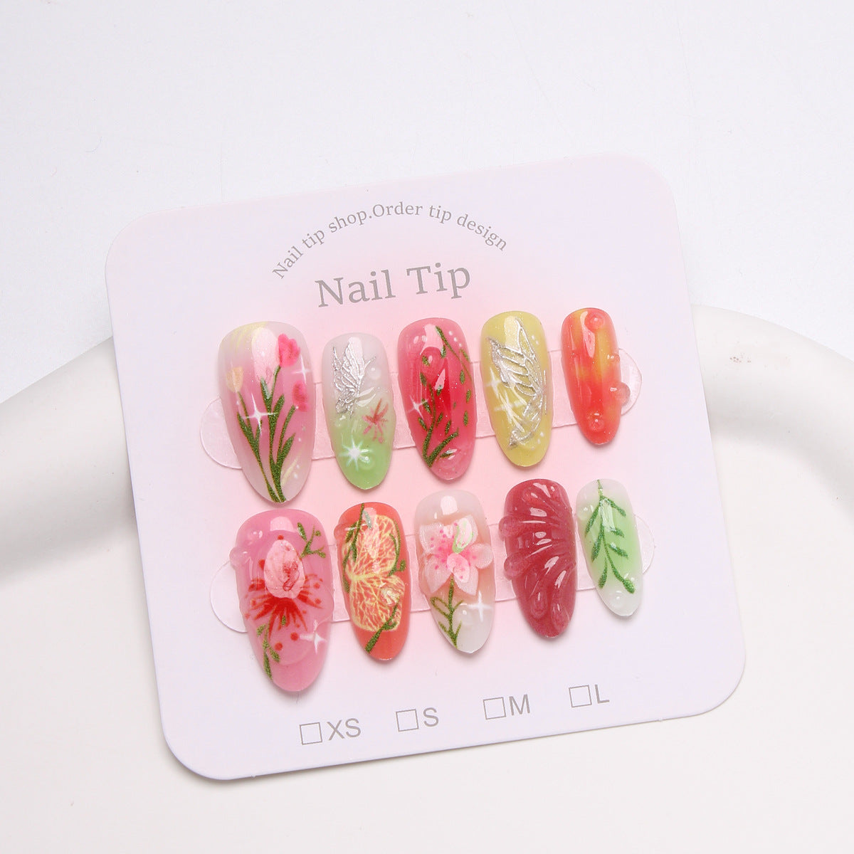 DIY Press-On Nail Art Set Brehn