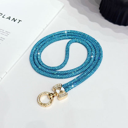 Elegante Strass-Brillen Kette Brehn
