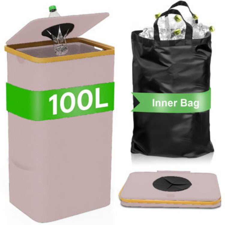 Multifunktionale Wäscheaufbewahrungsbox mit Bambusdeckel Brehn