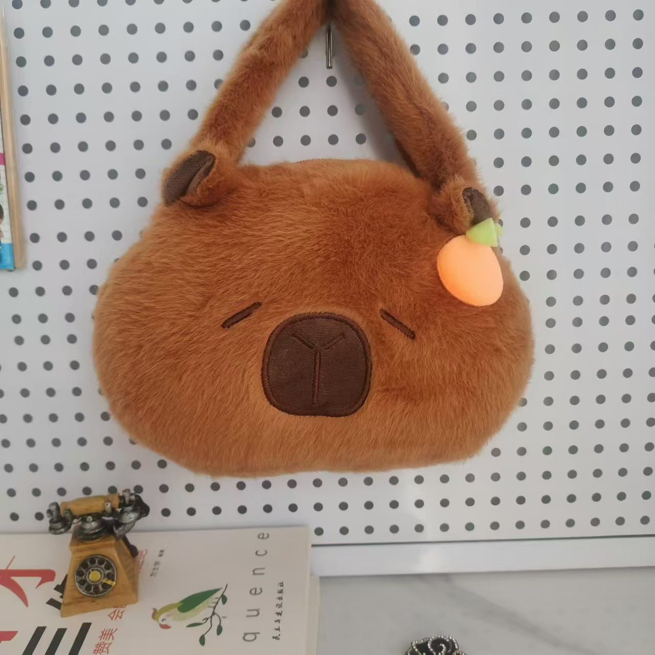 Plüsch-Handtasche Im Süßen Bärenmotiv Brehn