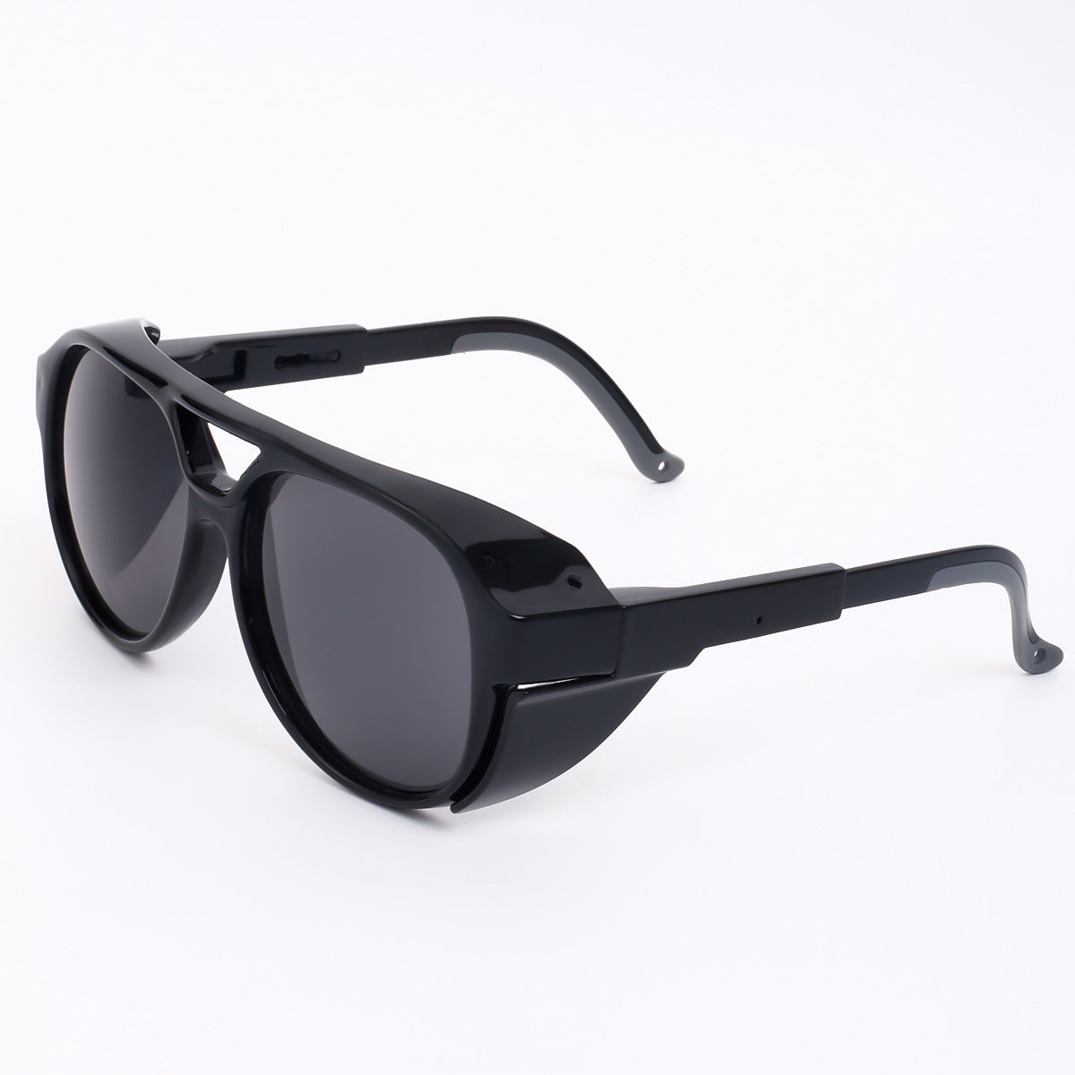Damen oversized Sonnenbrille im geometrischen Design mit robustem Rahmen und polarisierten Gläsern Brehn