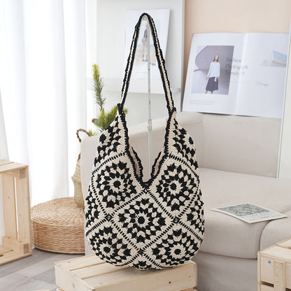 Handgefertigte Häkel-Shopper Tasche Brehn