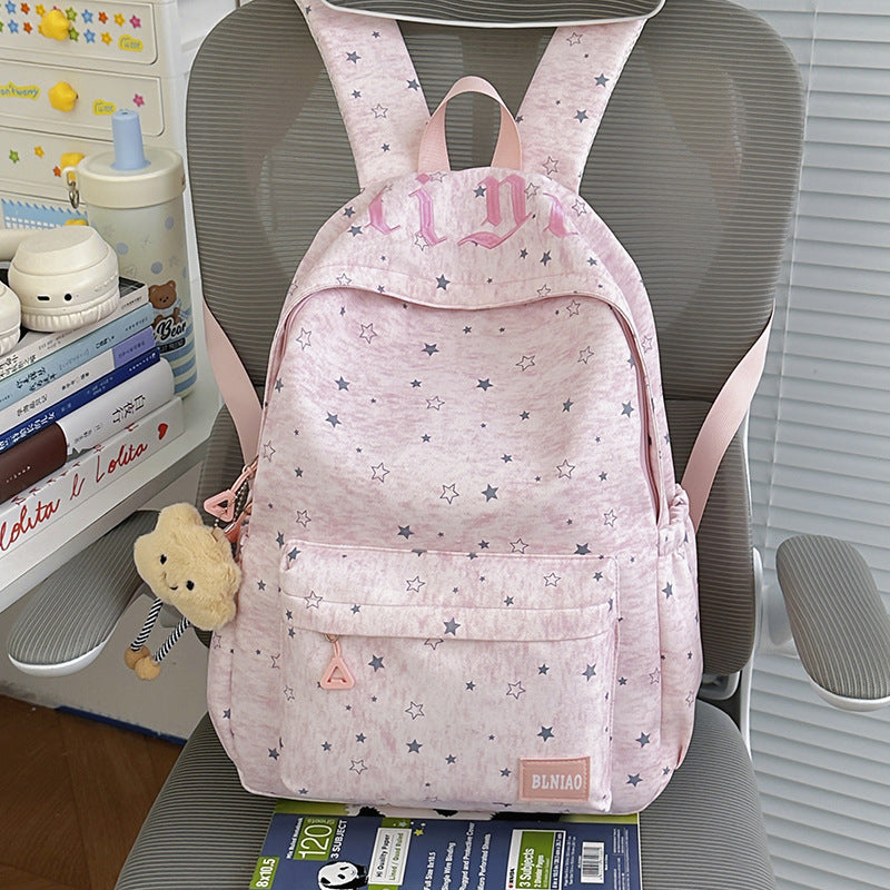 Stylische leichte Rucksack mit Sternmuster Brehn
