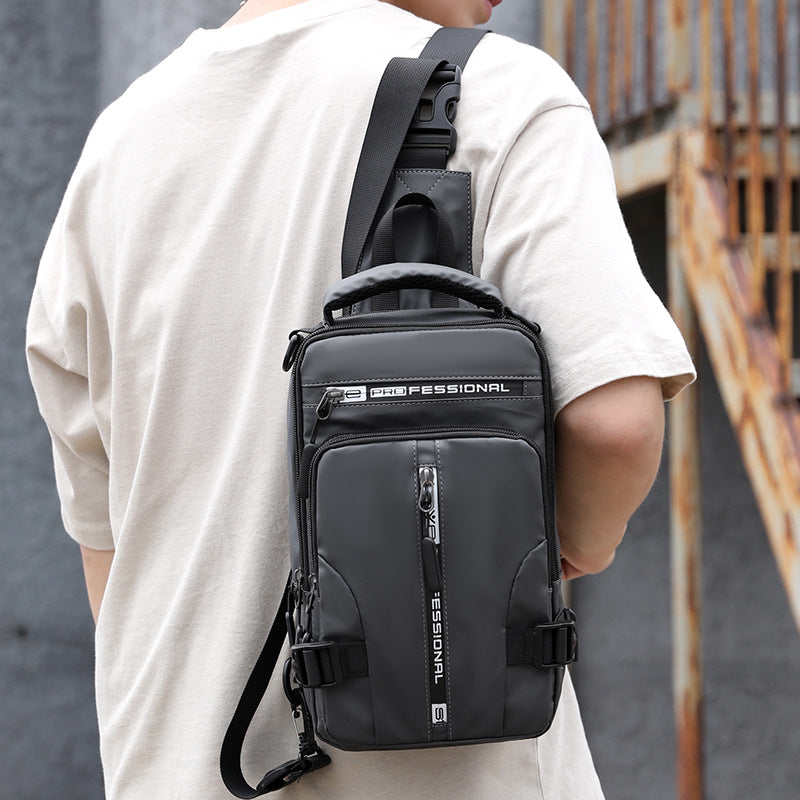 Kompakte Multi-Taschen Sling-Rucksack Brehn