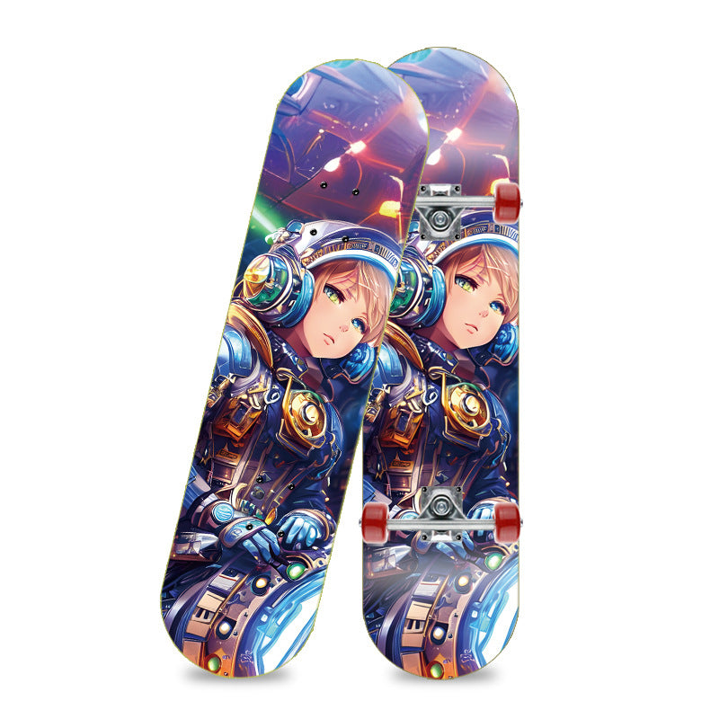 Einhorn-Themen-Skateboard Brehn