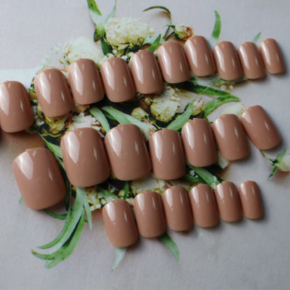 Glänzendes Press-On Nagelset Brehn 1790727558