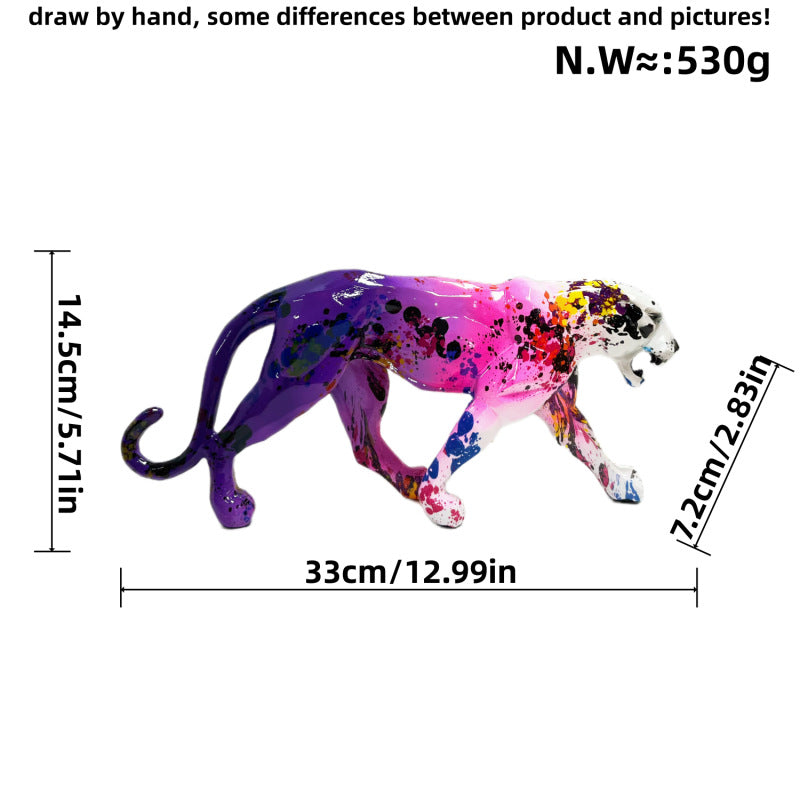 Dekorative Jaguar Figur Brehn
