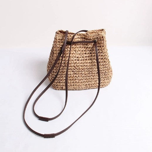 Damen Handtasche mit integriertem Schulterriemen aus Kunststoffen Brehn