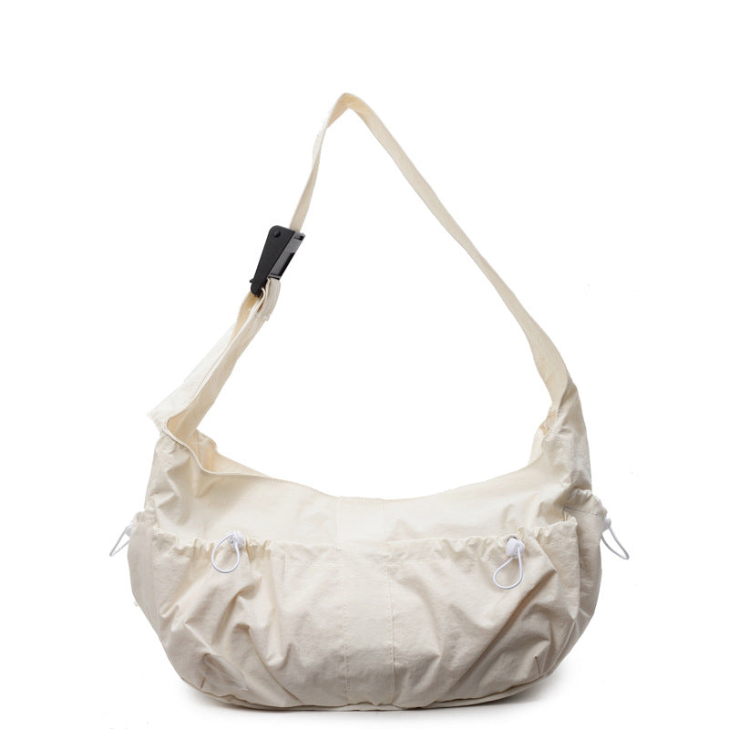 Lässige Kordelzug Hobo Schultertasche