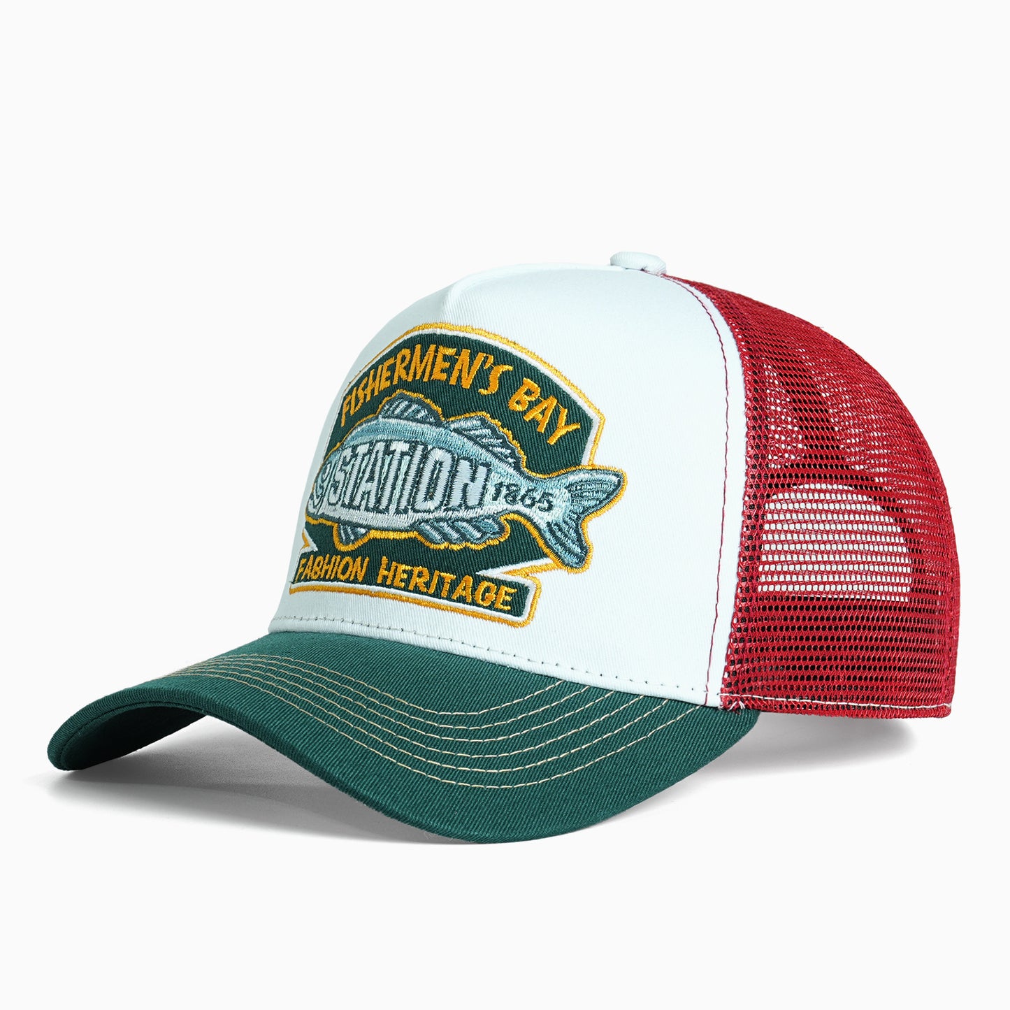 Damen Trucker Cap mit herausragendem Stickdesign Brehn