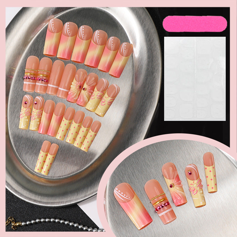 Kreatives Press-On Nagelset Brehn