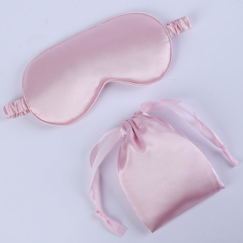 Damen nan seidenweiche Schlafmaske mit gepolstertem Augenbereich verstellbarem Elastikband und Aufbewahrungsbeutel Brehn