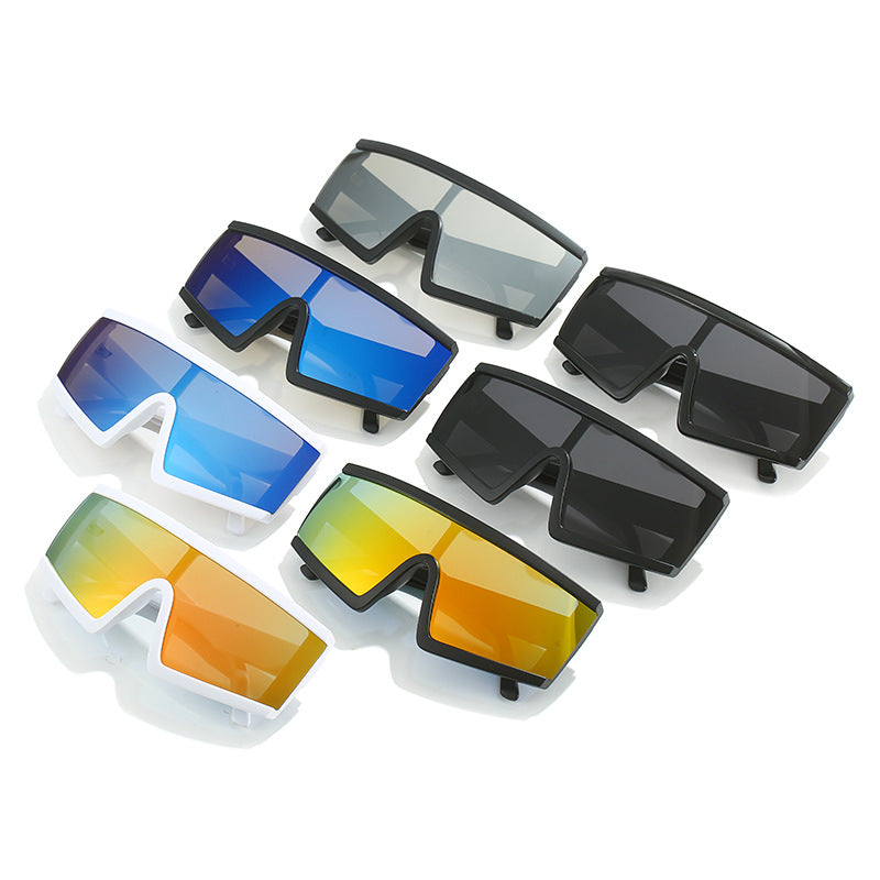 Damen Sportliche Sonnenbrille mit breiter, kratzfester Linse und UV-Schutz Brehn