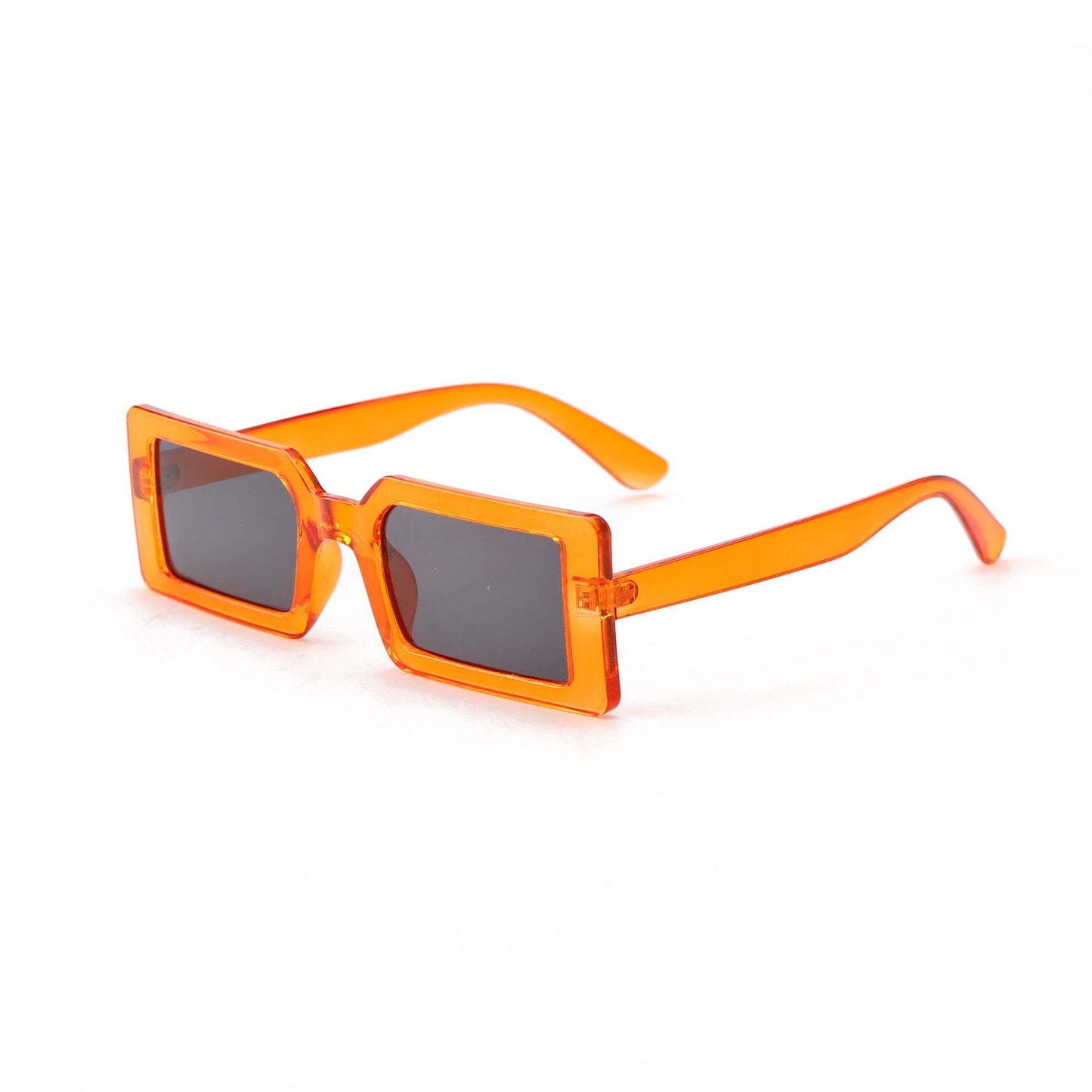 Damen quadratische Sonnenbrille mit modernem Transparentrahmen Brehn