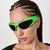 Damen Sportliche UV-Schutz-Sonnenbrille mit aerodynamischem Design Brehn