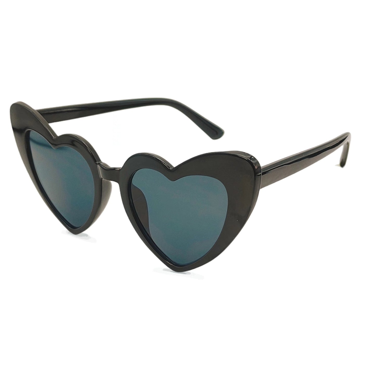Damen Herzförmige Sonnenbrille mit UV-Schutz und hochwertiger Folienverarbeitung Brehn