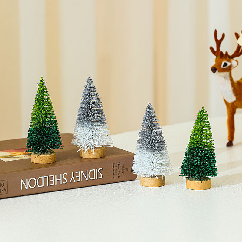 Miniatur Weihnachtsbaum Figuren Set Brehn