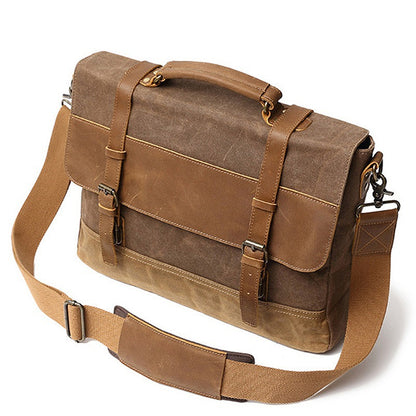 Robuste Aktentasche mit Vintage-Design Brehn