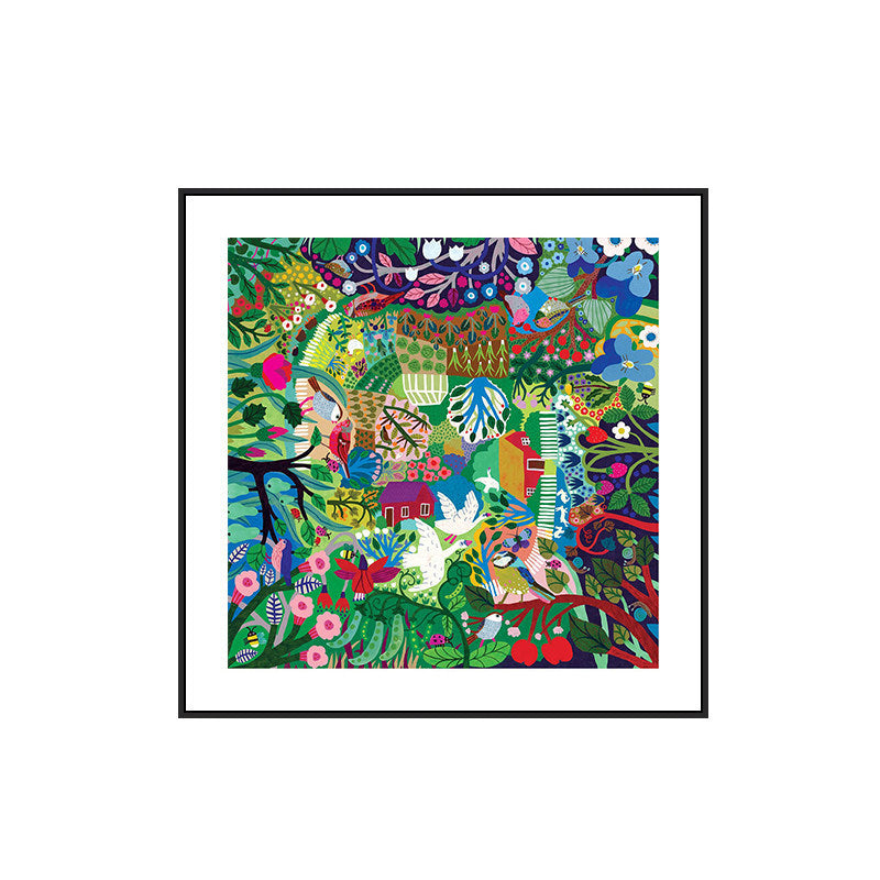 Botanische Illustrations-Leinwandkunst