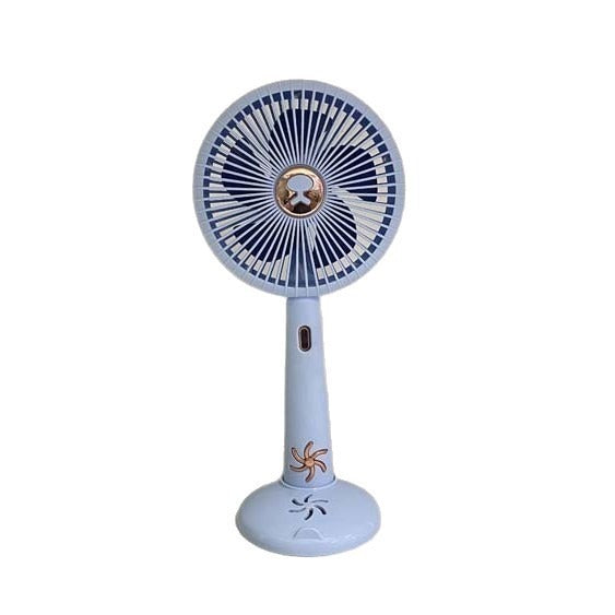 Unisex Tragbarer Mini-Ventilator mit ergonomischem Standfuß und variabler Geschwindigkeitskontrolle Brehn
