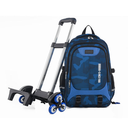 Rolling Camo Rucksack
