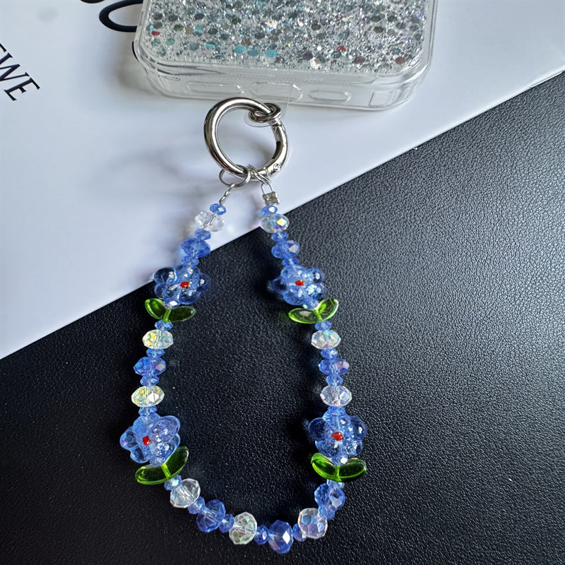 Floral Perlen Schlüsselanhänger Kette Brehn