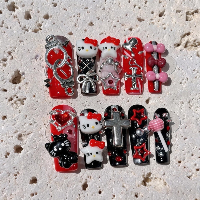 Einzigartiges thematisches dekoratives Nail Art Set