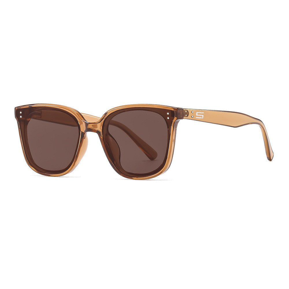 Damen rechteckige Sonnenbrille mit UV-Schutz Brehn