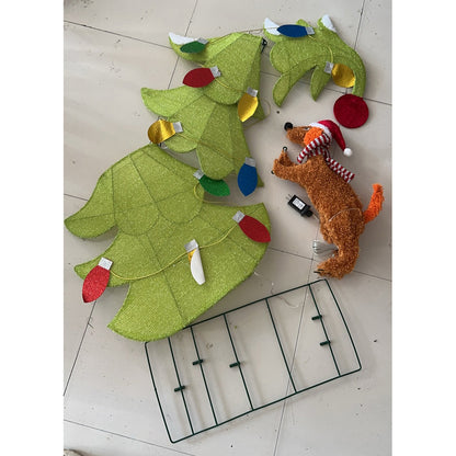 Festliches Dekoratives Weihnachtsbaum Set