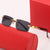 Damen modische Rechteck Sonnenbrille Brehn