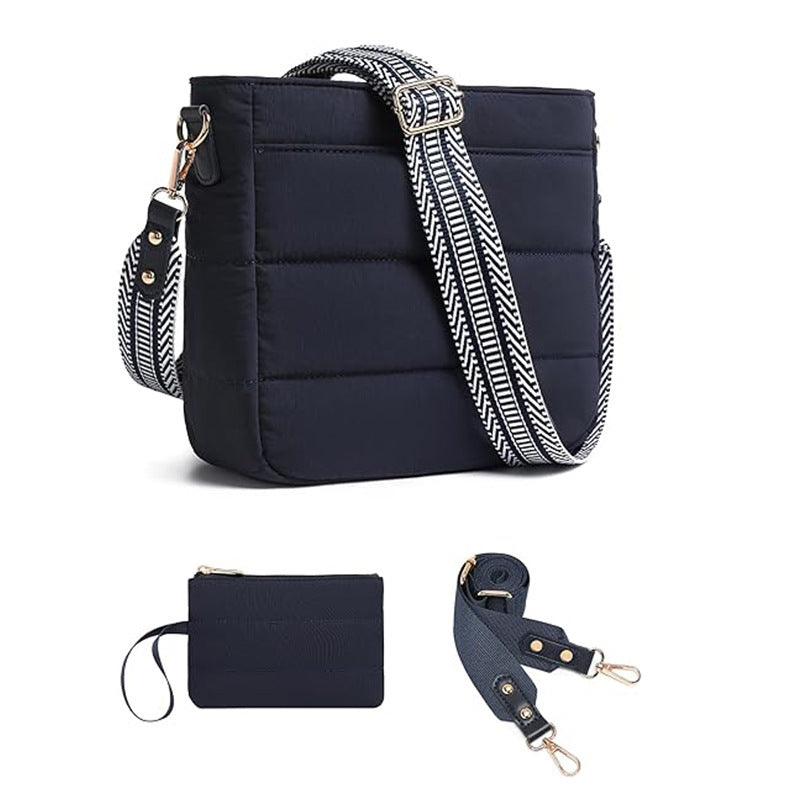Vielseitige Crossbody Tasche mit Abnehmbarem Kartenetui Brehn