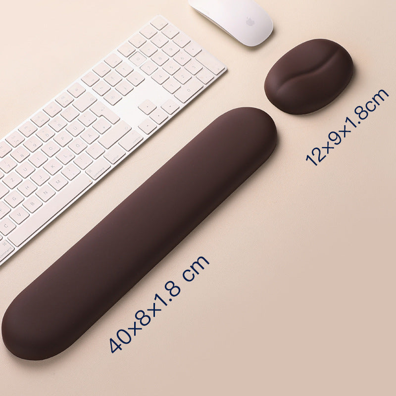 Ergonomische Tastatur Handballenauflage mit Mauspad