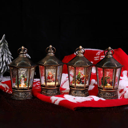 Dekorative Laterne mit Weihnachtsmotiven Brehn