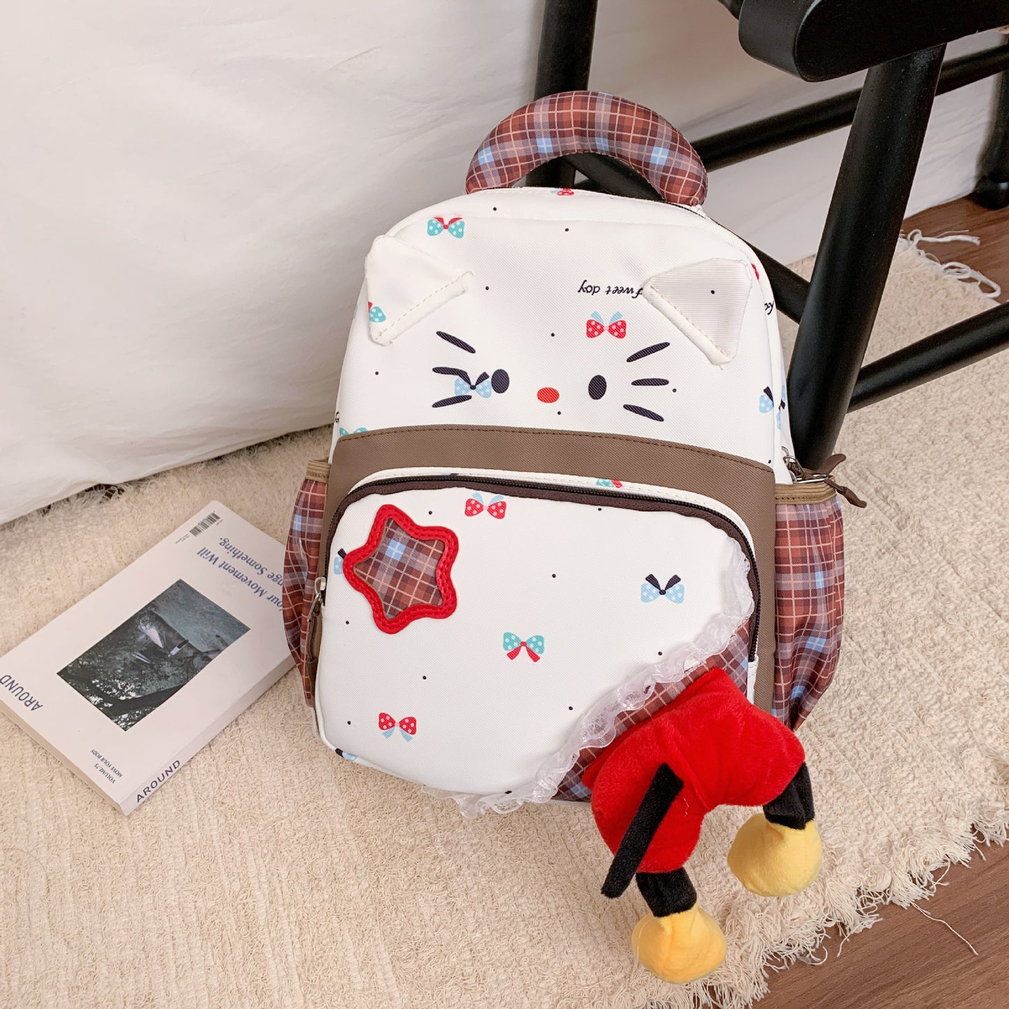 Verspielter Charakter-Themen-Rucksack Brehn