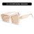 Chunky geometrische Sonnenbrille